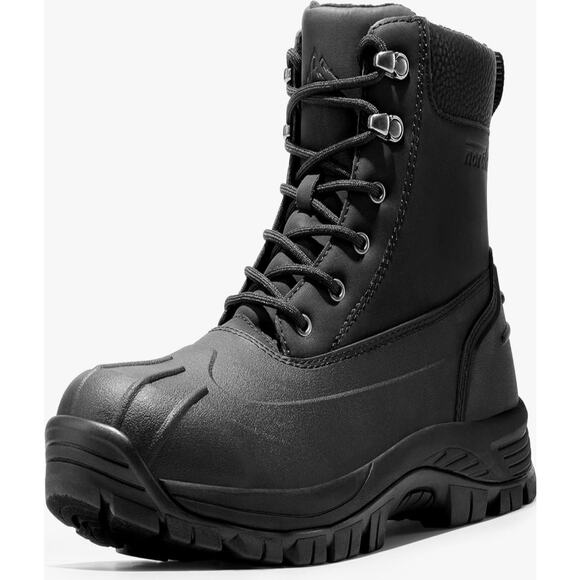 Nortiv 8 Men's Single Amputee Left Boot Only Waterproof Lightweight Black Sz 11 - Picture 12 of 14